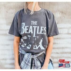 Old School Band Tee Retro Rock Oversized Trendy Shirts Unisex